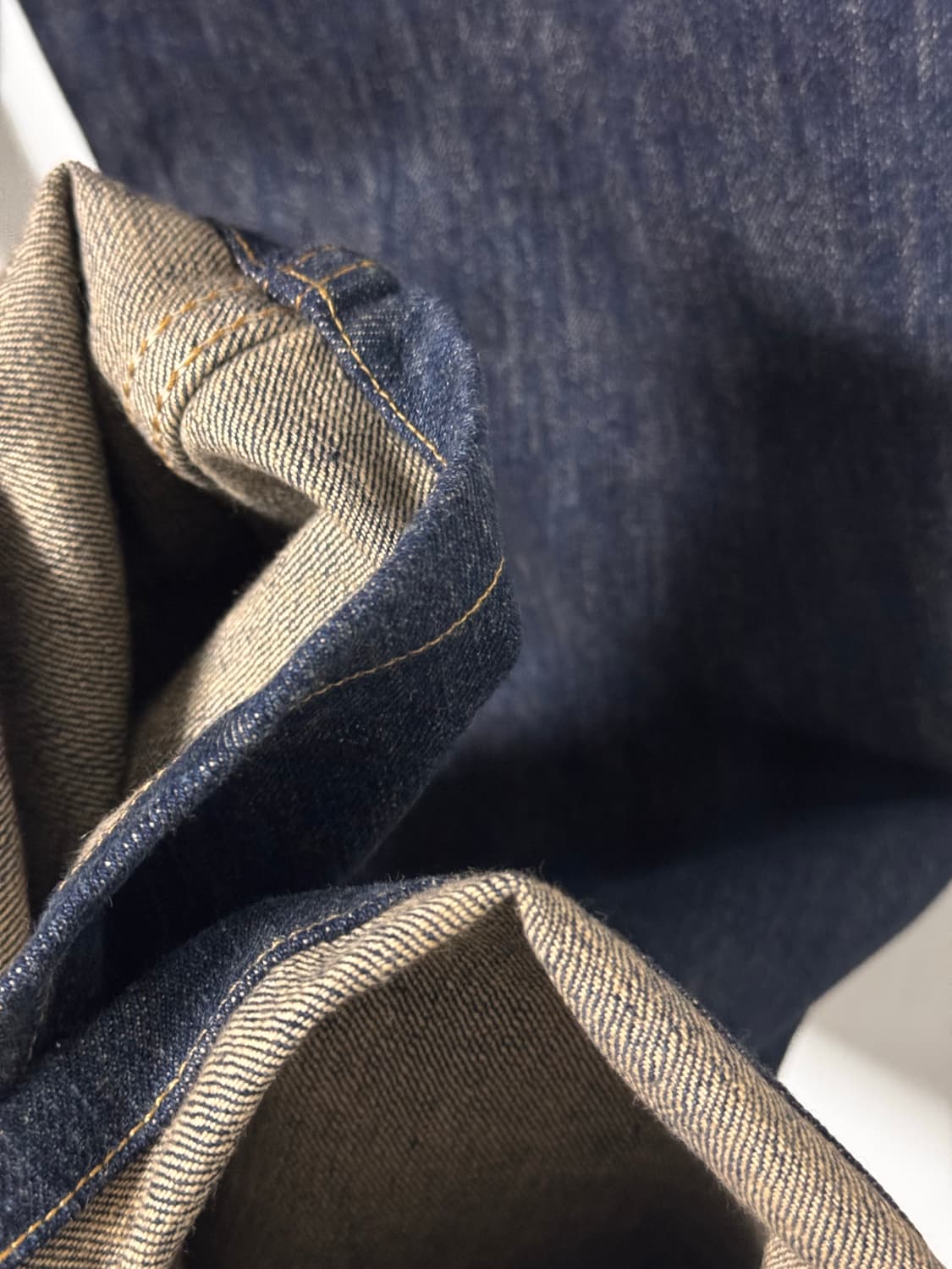 리바이스 607 00s 일본 오렌지탭 데님 팬츠 상품이미지5