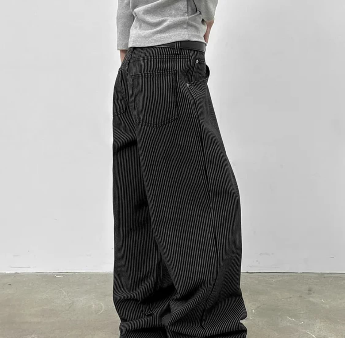 Stripe Cotton Pants 상품이미지3