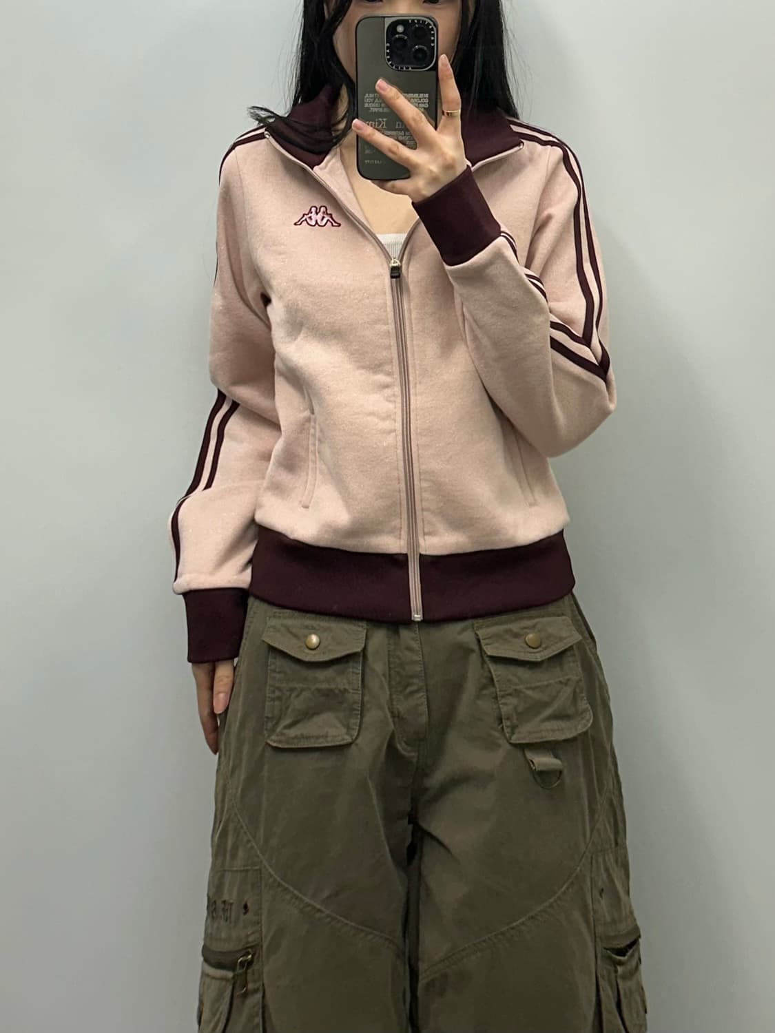 카파 y2k 와투케 딸기우유 트랙탑 져지 상품이미지1