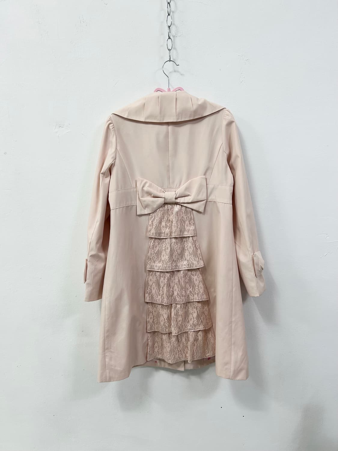 [DEARY] 디어리 히메갸루 로걀 핑크 코트 상품이미지7