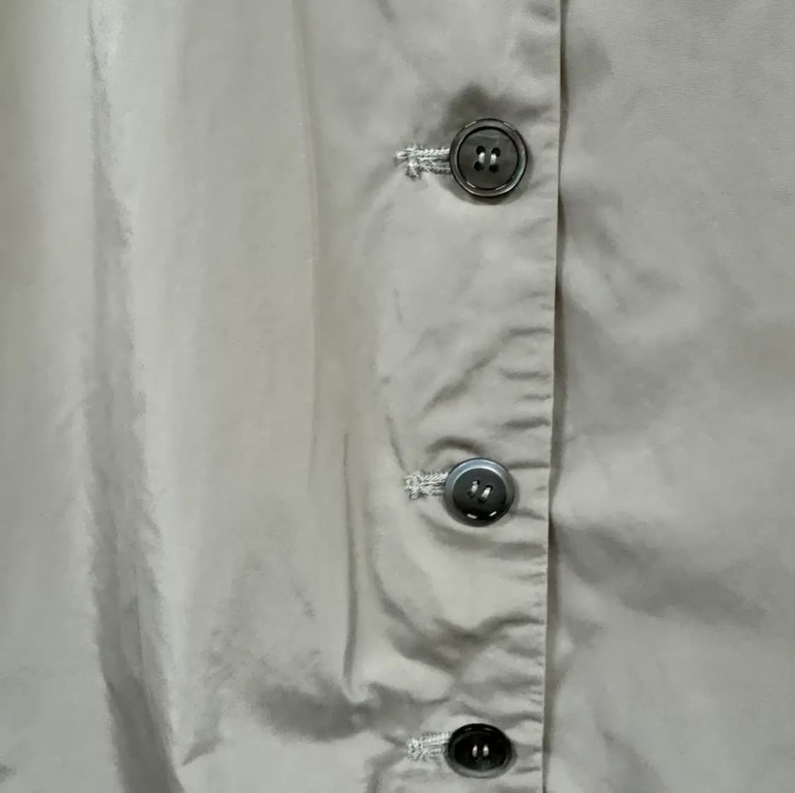 Theyskens' Theory 베이지 롱 코트 XL 상품이미지5