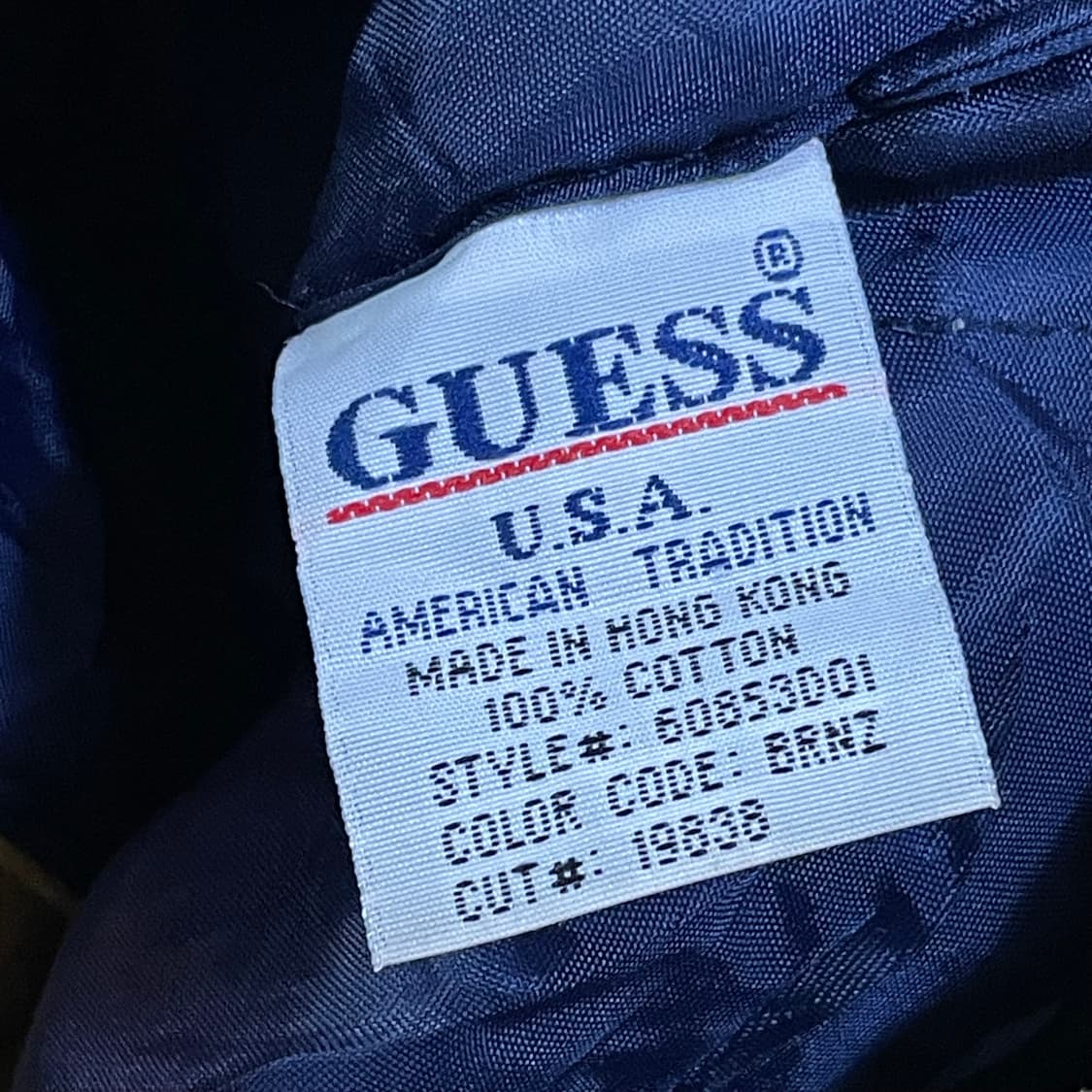 게스 80s 파이어맨 자켓 상품이미지5