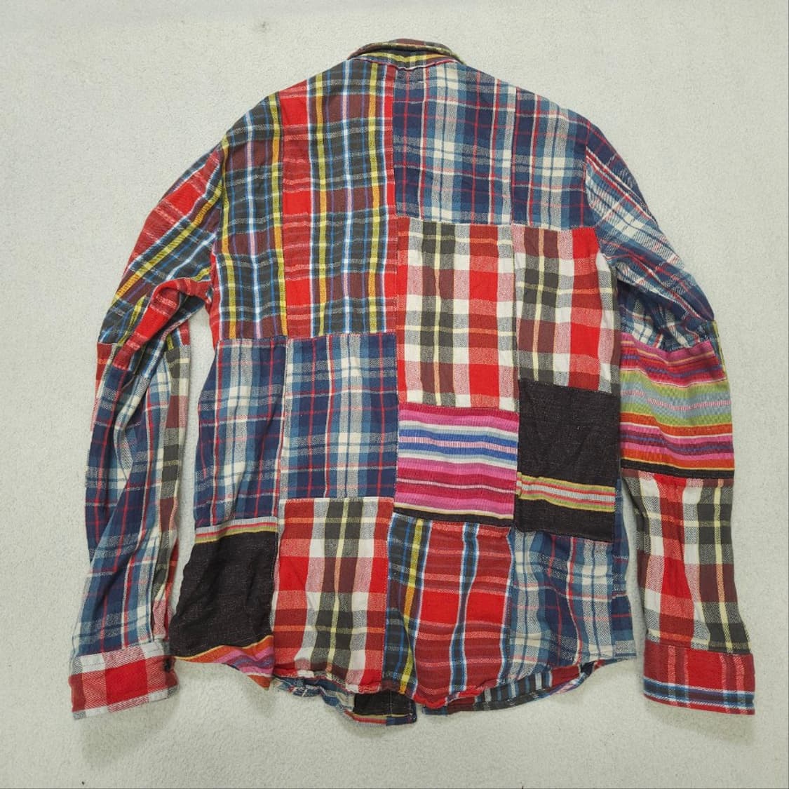 데님앤서플라이 패치워크 셔츠 M 상품이미지2