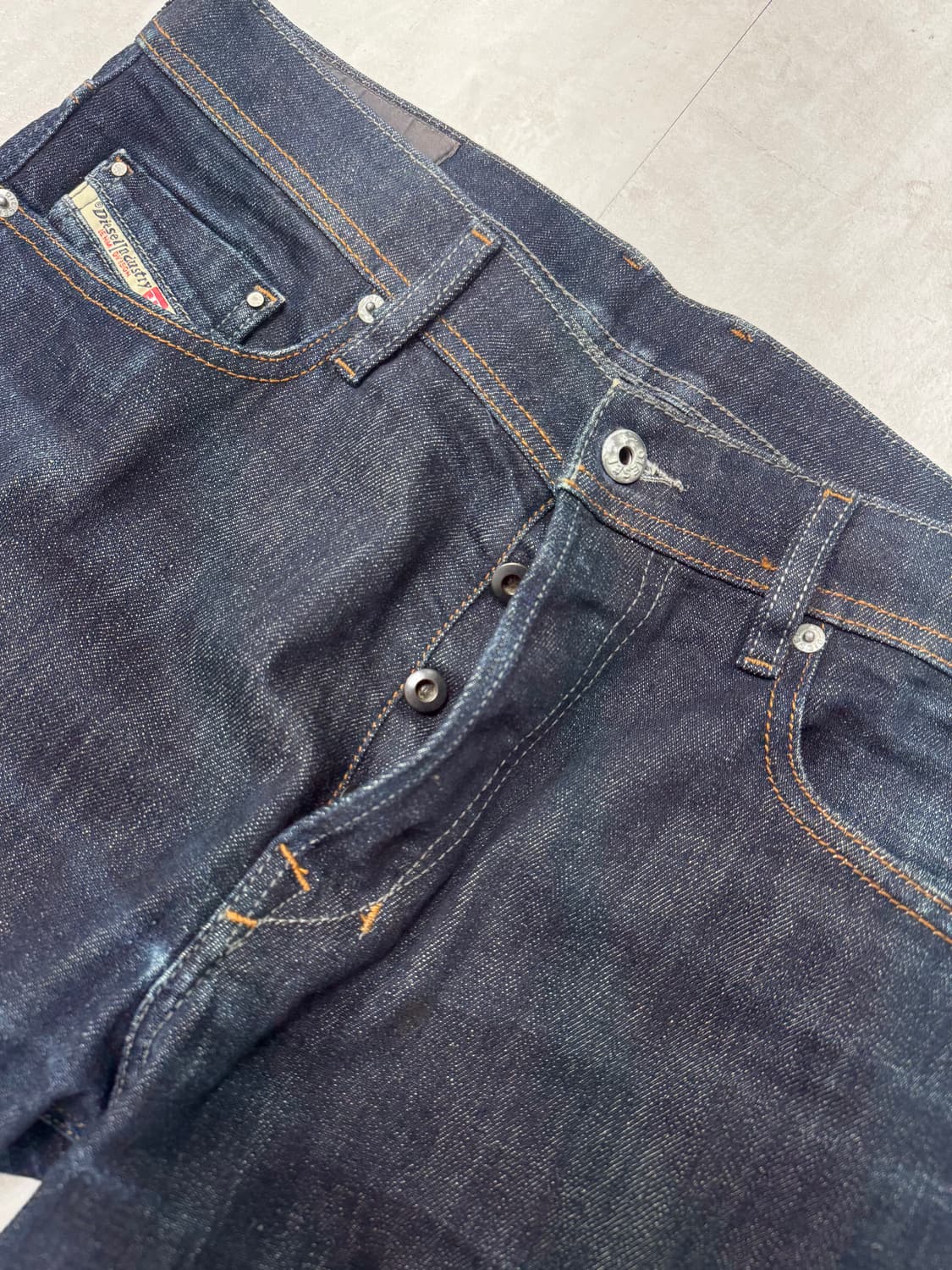 •디젤 TEPPHAR 슬림 캐롯 데님 팬츠 진청 상품이미지4