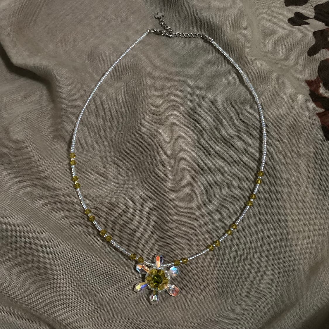 빈티지 핸드메이드 비즈 페어리 목걸이 오리엔탈 모리걸 상품이미지2