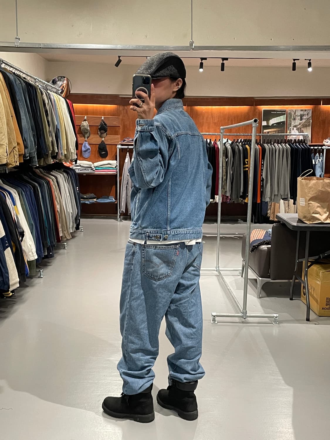 90s 랭글러 데님 자켓 상품이미지3