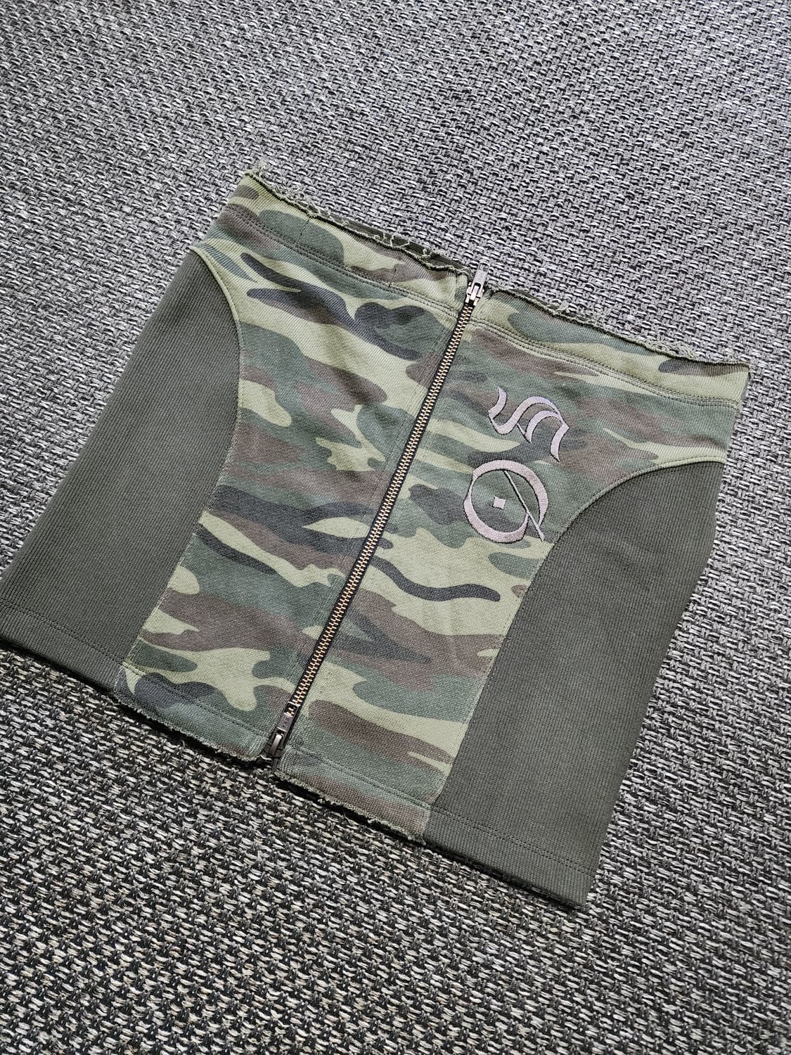 에스이오 카모 패턴 스커트 2사이즈 상품이미지6