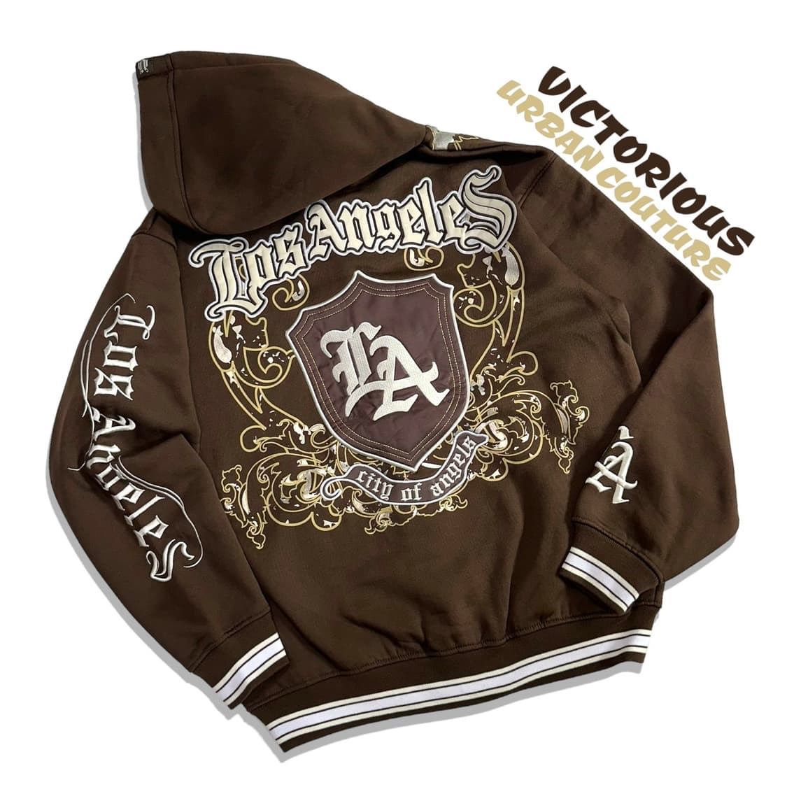 VICTORIOUS URBAN COUTURE 빅토리어스 치카노 후드집업 상품이미지1