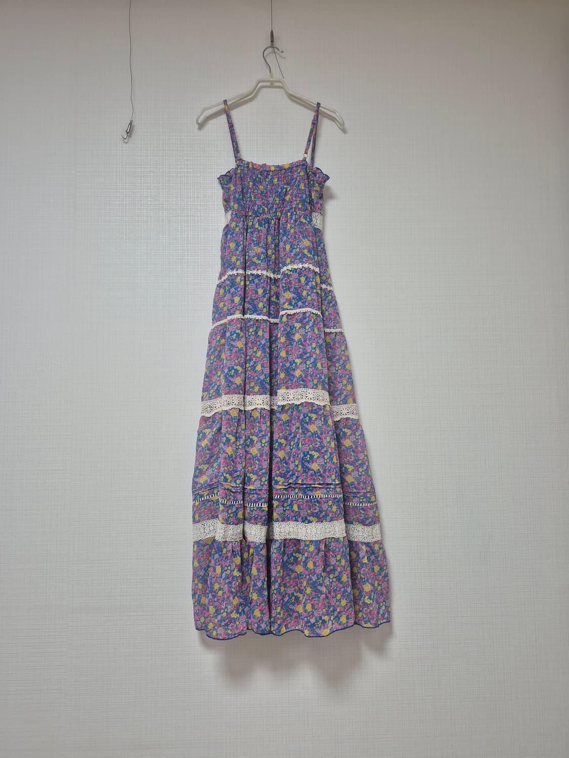 리즈리사 히메갸루 블루플로럴 롱원피스 상품이미지3