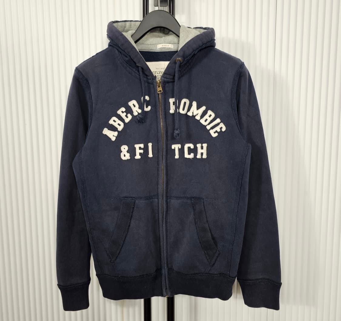 아베크롬비 후드집업 네이비 L 상품이미지1