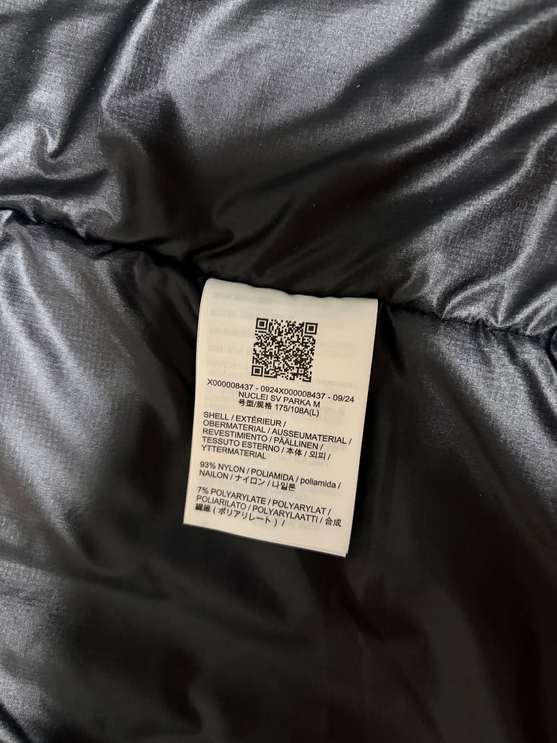 아크테릭스 누클리아이 SV 파카 블랙 상품이미지5