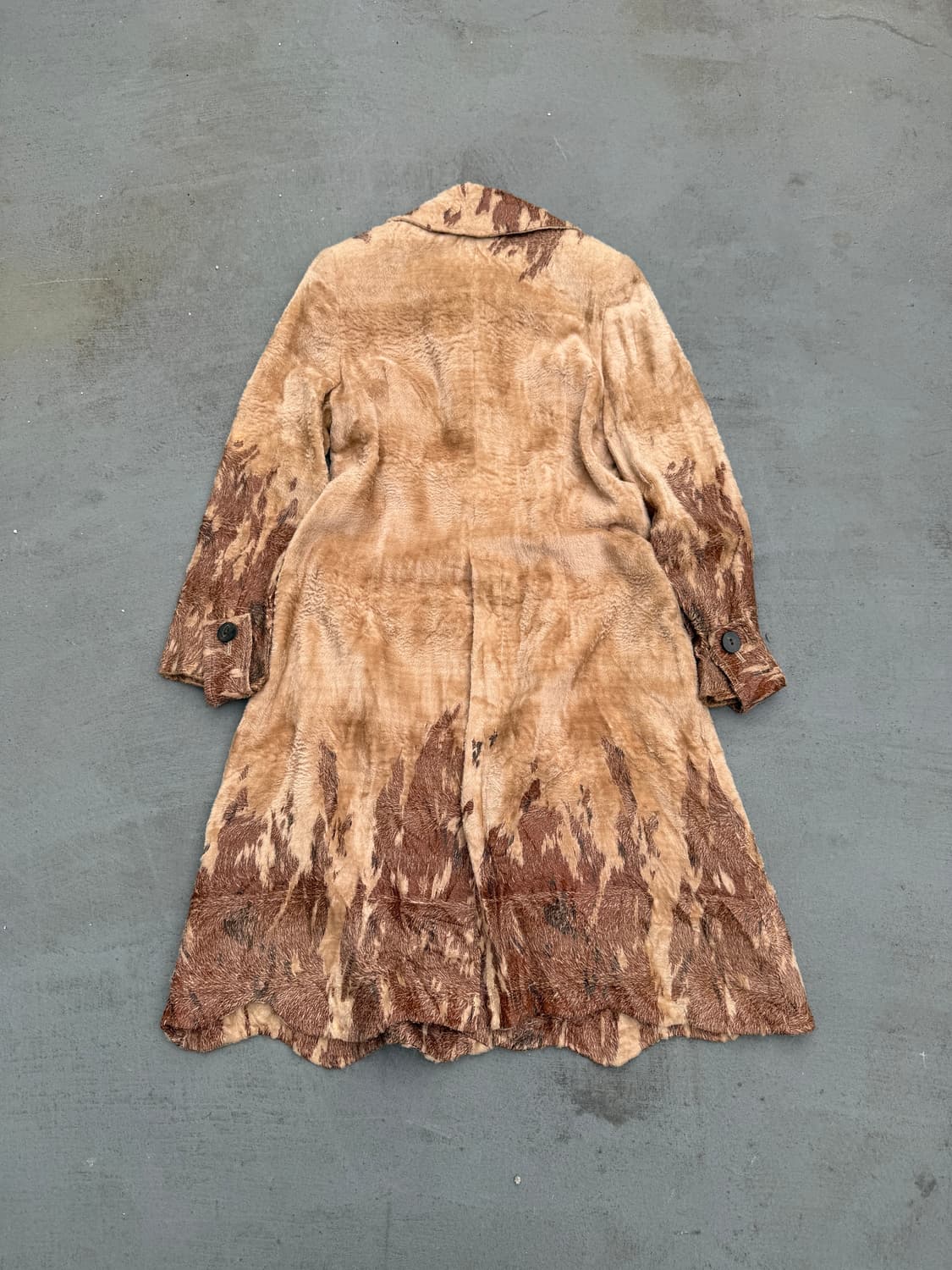 JPN 텍스쳐 퍼 코트 상품이미지9