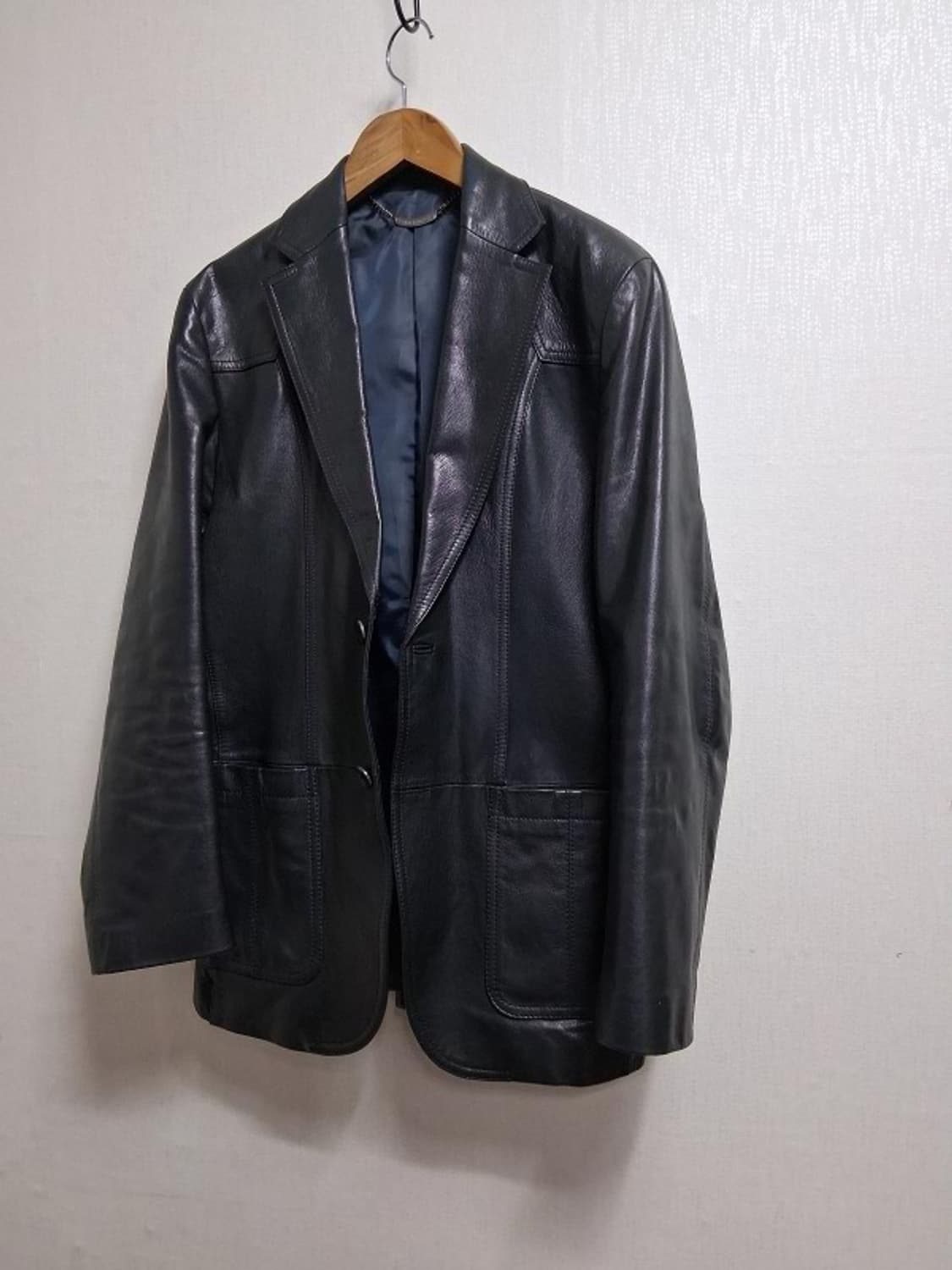 CARTE BLANSHE 산양 가죽쟈켓 남성 슬림100 L 상품이미지1