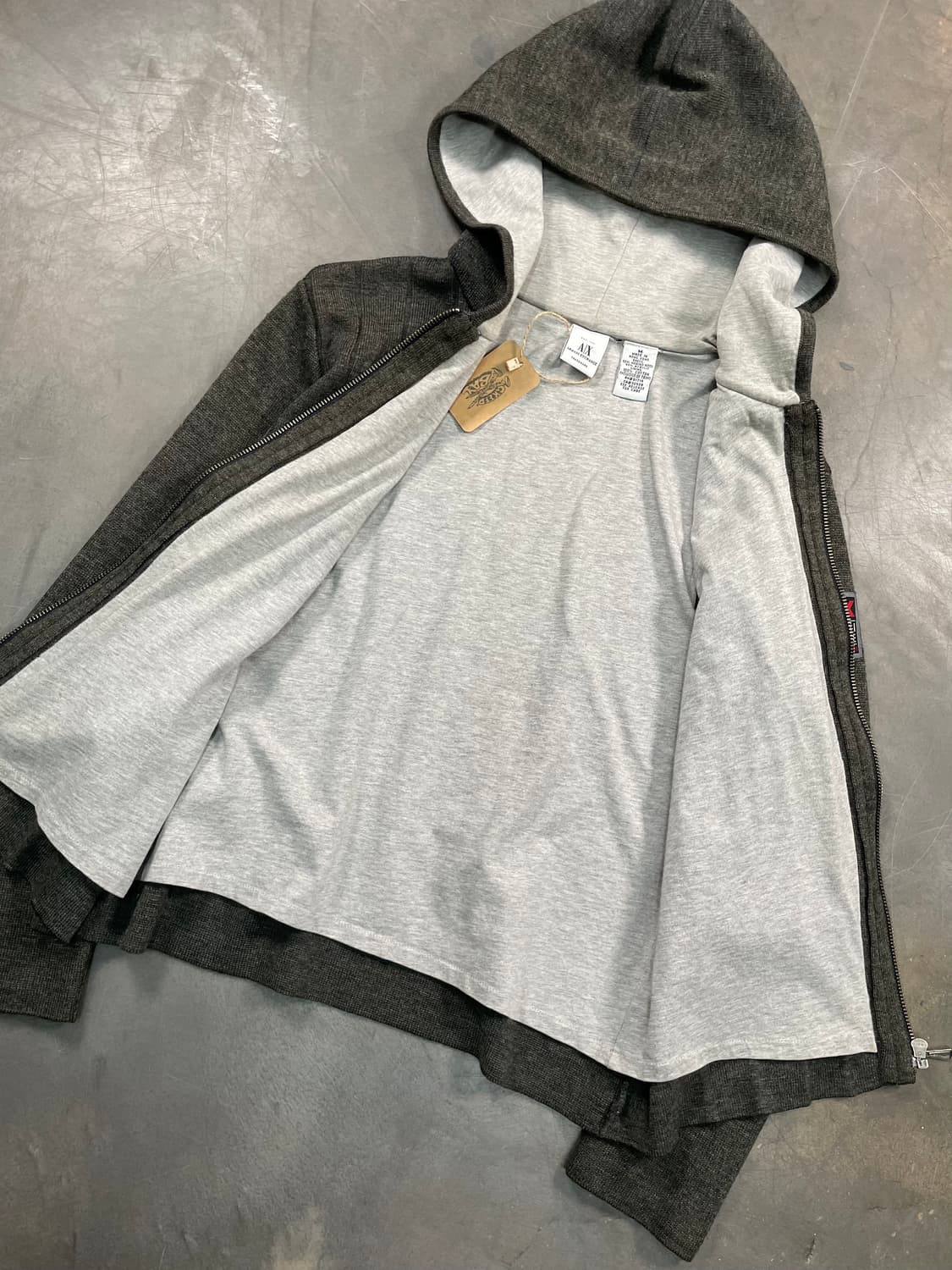 아르마니 익스체인지 니트 후드집업 상품이미지3