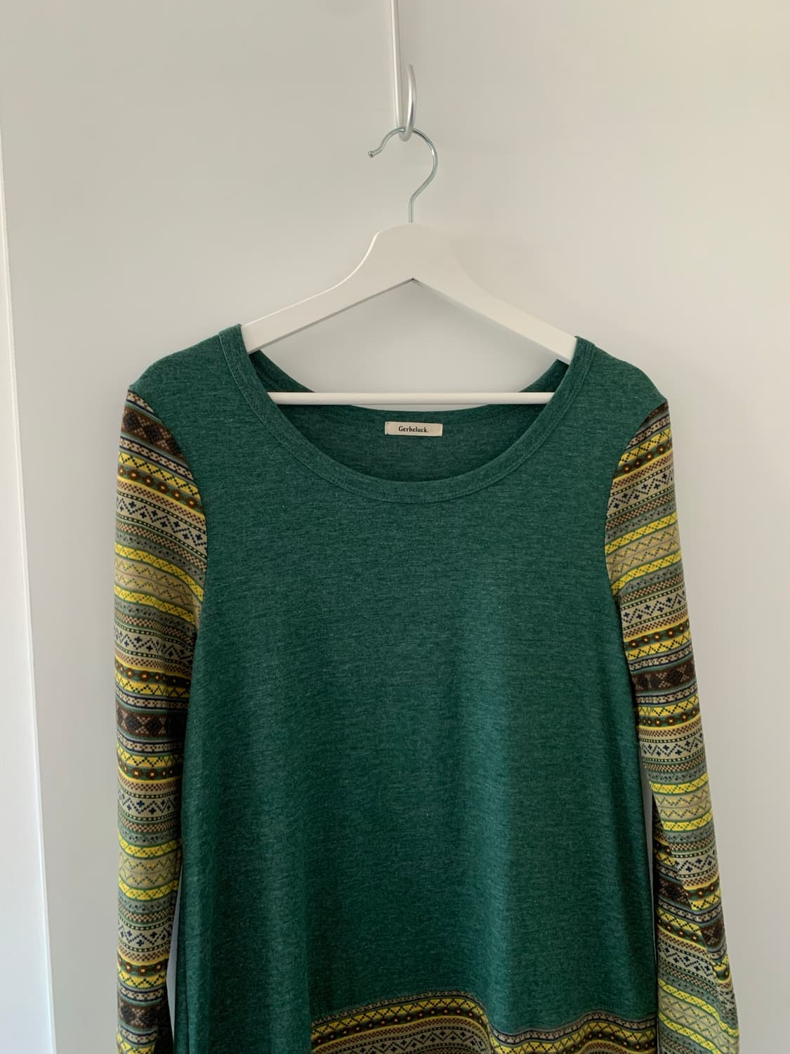 에스닉 그린 슬리브 상품이미지2