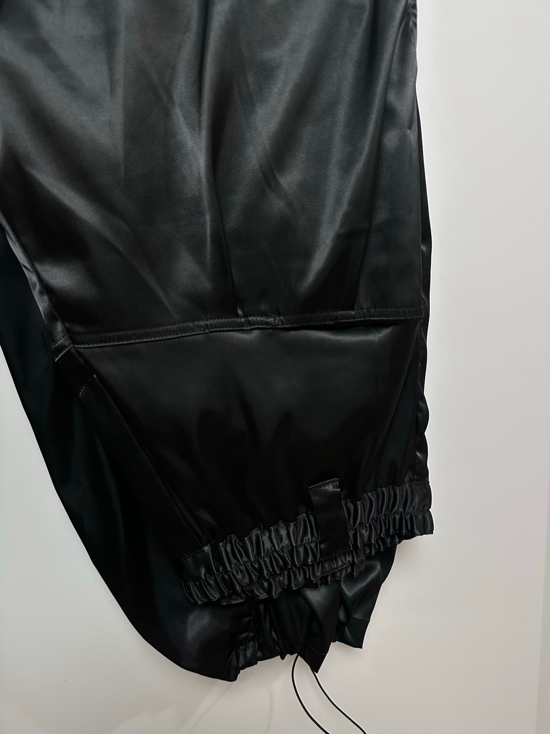 본바트 사틴 셔링 트라우저 블랙 1사이즈 상품이미지3