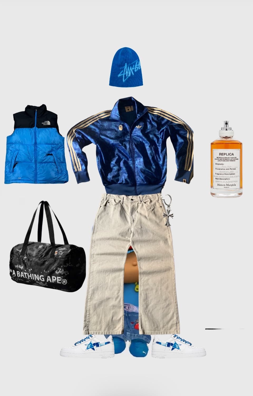 아디다스x베이프 져지 s 상품이미지10