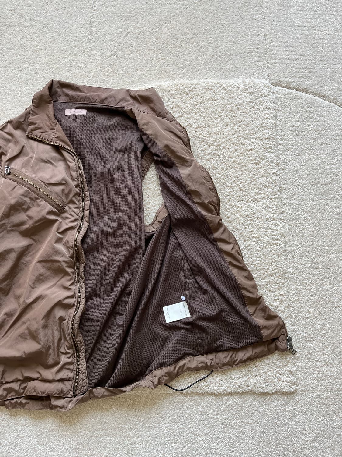 빔즈 라이트 나일론 써멀 베스트 (100-105) 상품이미지7