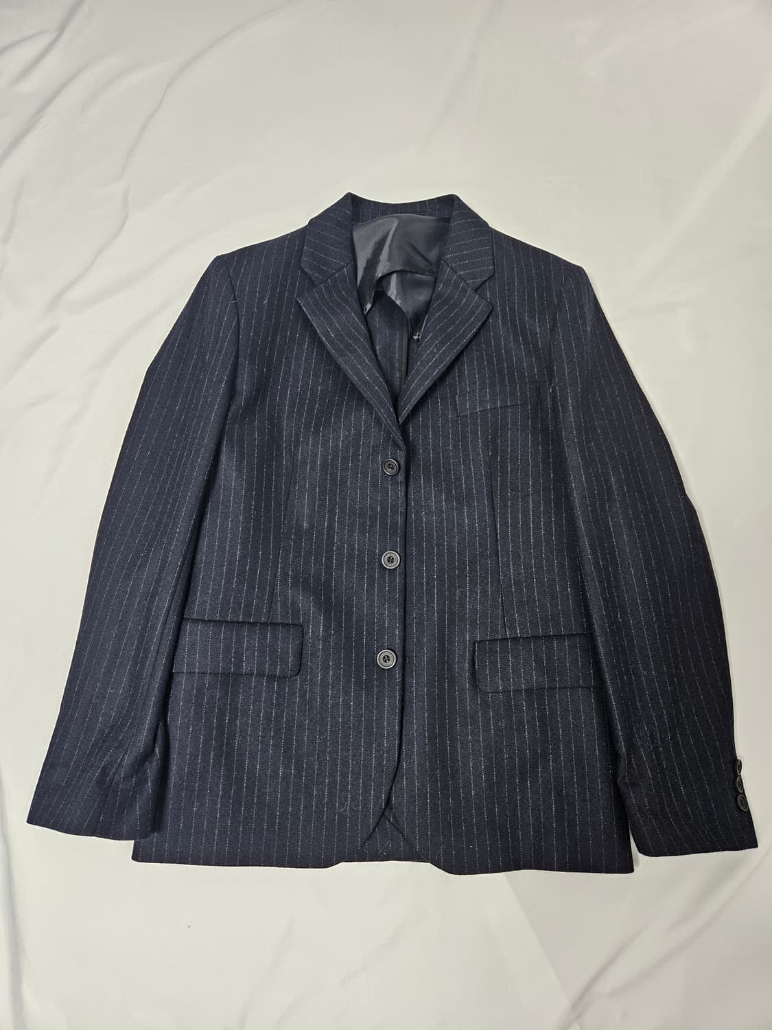 COS 코스 신형 옴므 블레이저 스프라이프 인테스프라 이탈리아 정장 S 상품이미지3