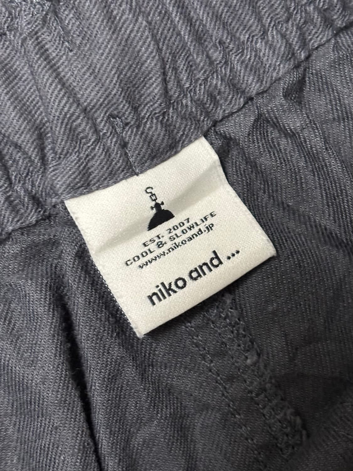 Niko and ribbon wide pants Japan vintage 상품이미지4