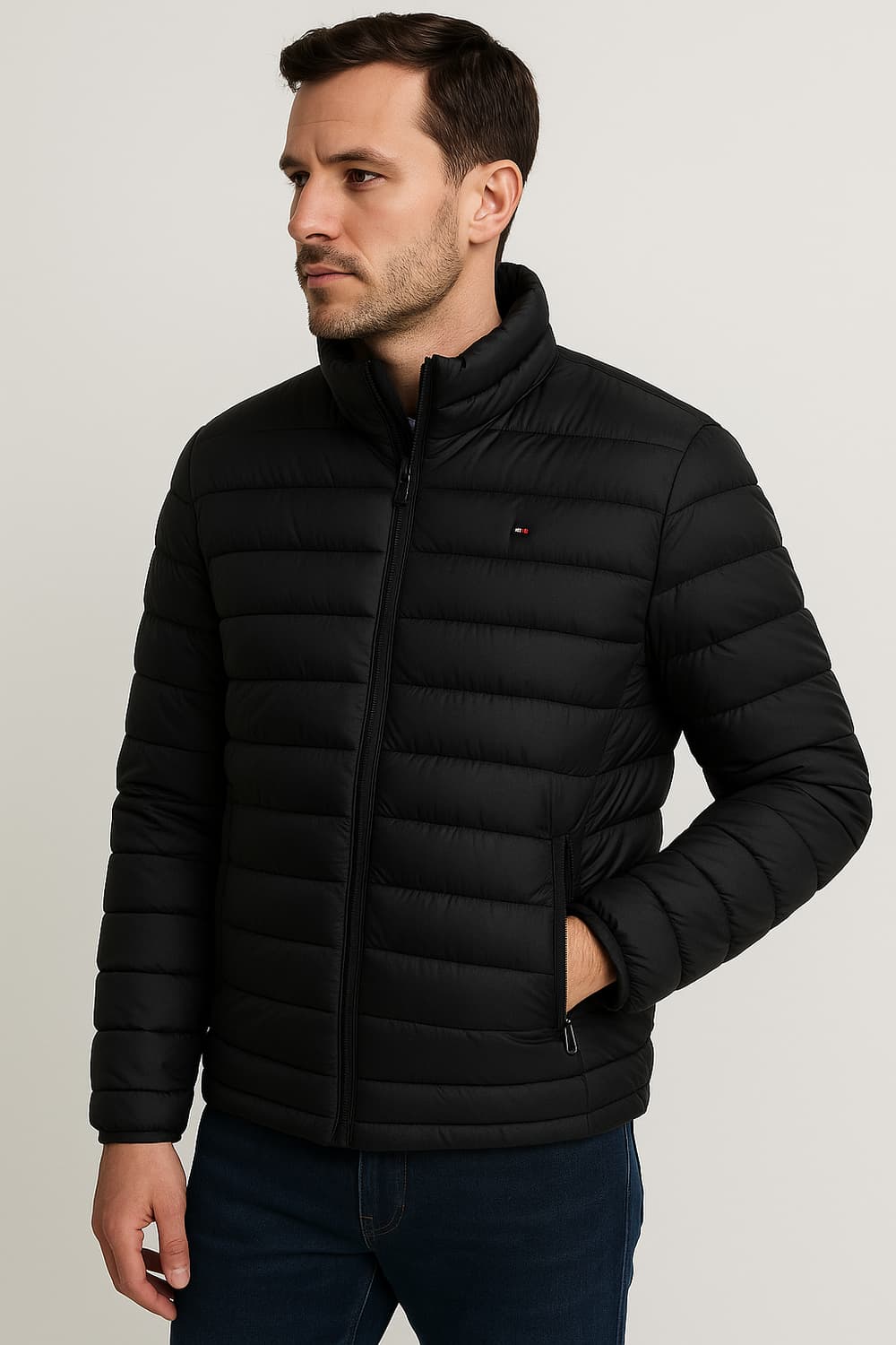 (정품)타미힐피거 경량 다운 패딩155AN231 S(90~95) 상품이미지3