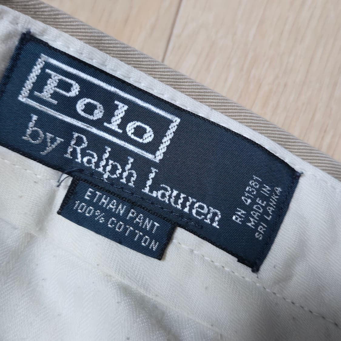 폴로 랄프로렌 투턱 코튼 치노 팬츠 32/30 상품이미지7