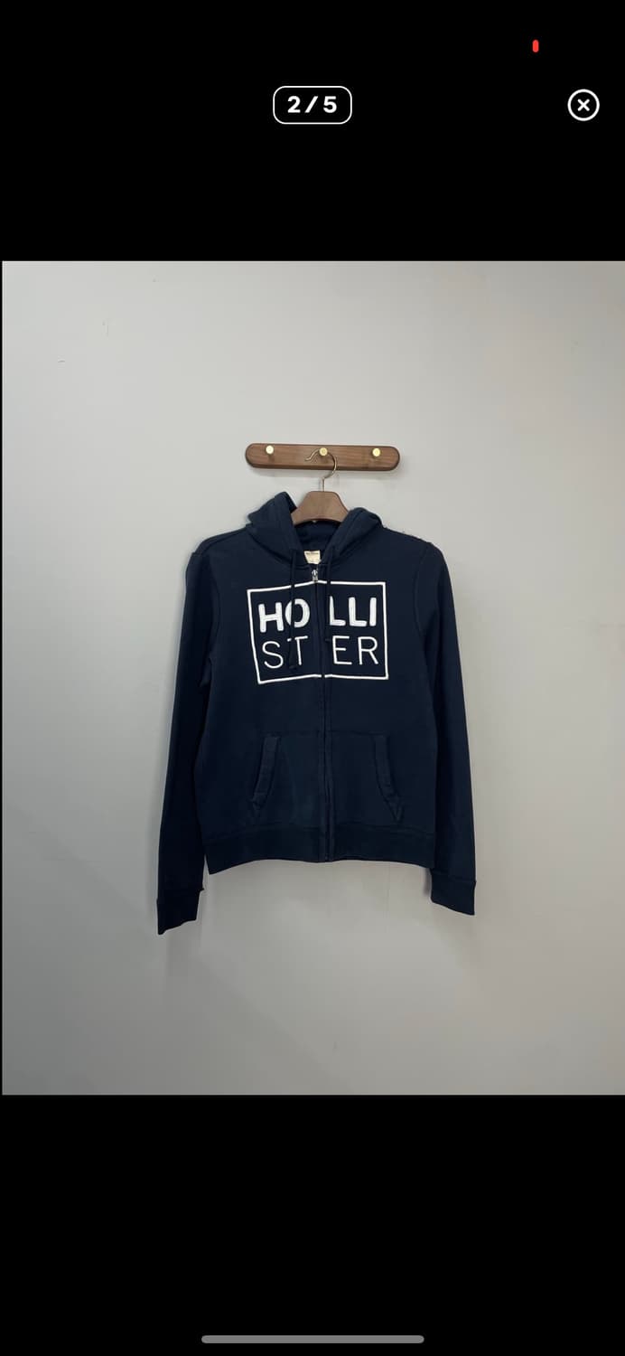 홀리스터 네이비 후드집업 A2818 상품이미지2
