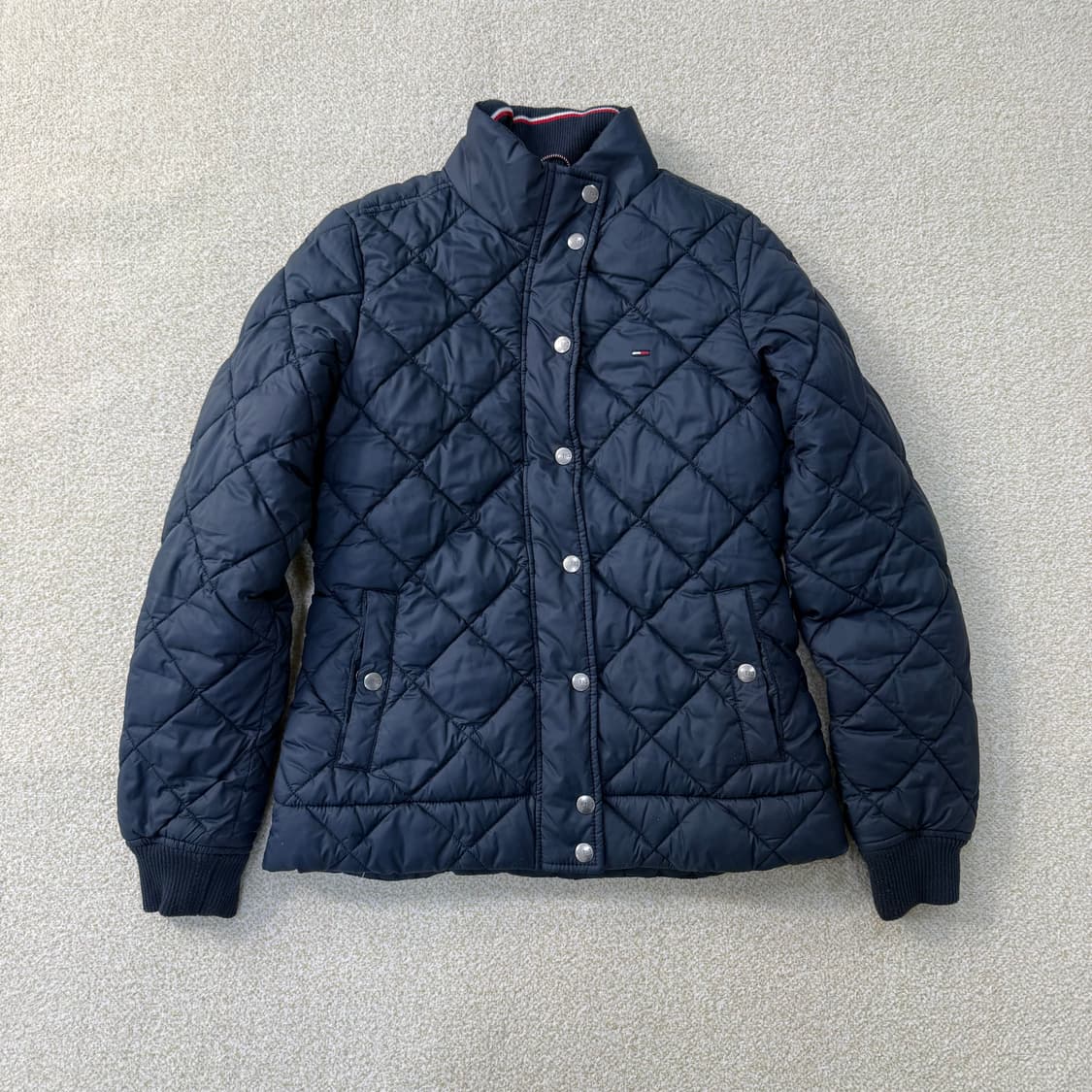 XS 타미힐피거 여성 퀄팅 패딩 자켓 0209T 상품이미지1