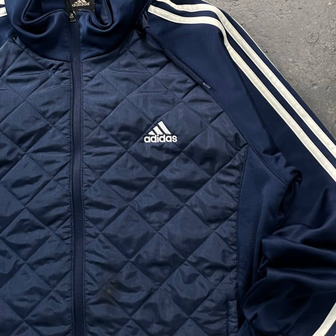 105 아디다스 누빔 트랙탑 져지  상품이미지2