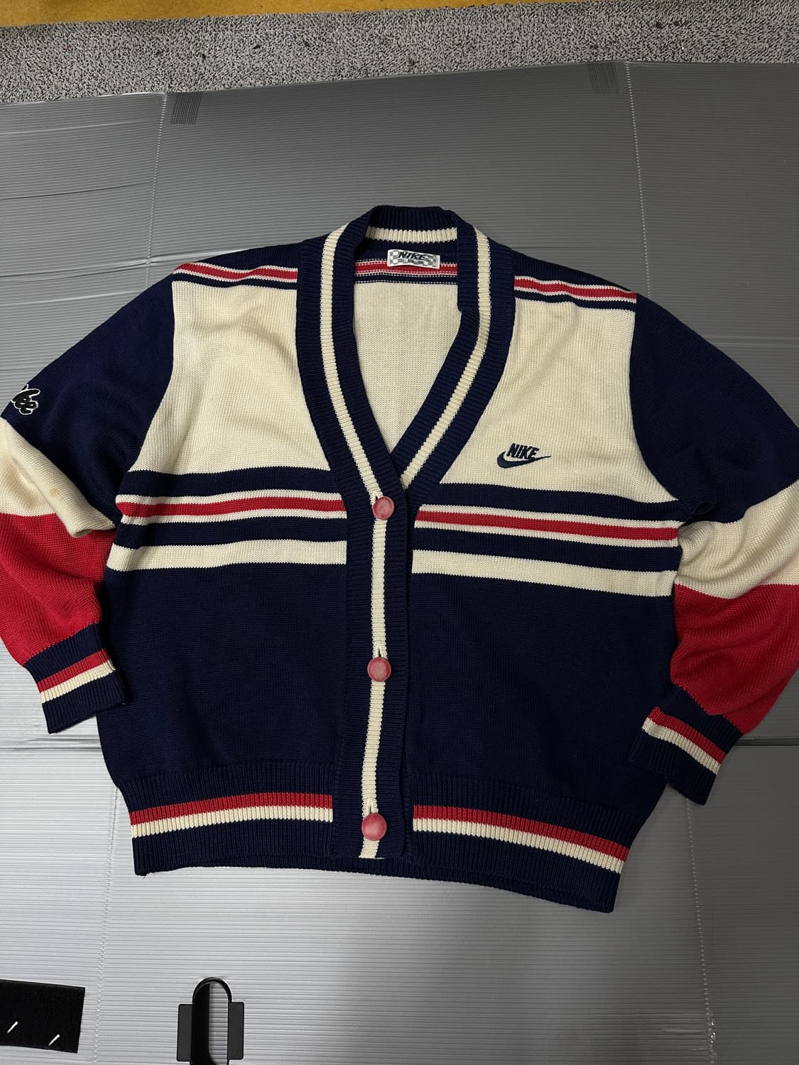 한국 나이키 올드 니트 가디건 95 상품이미지1