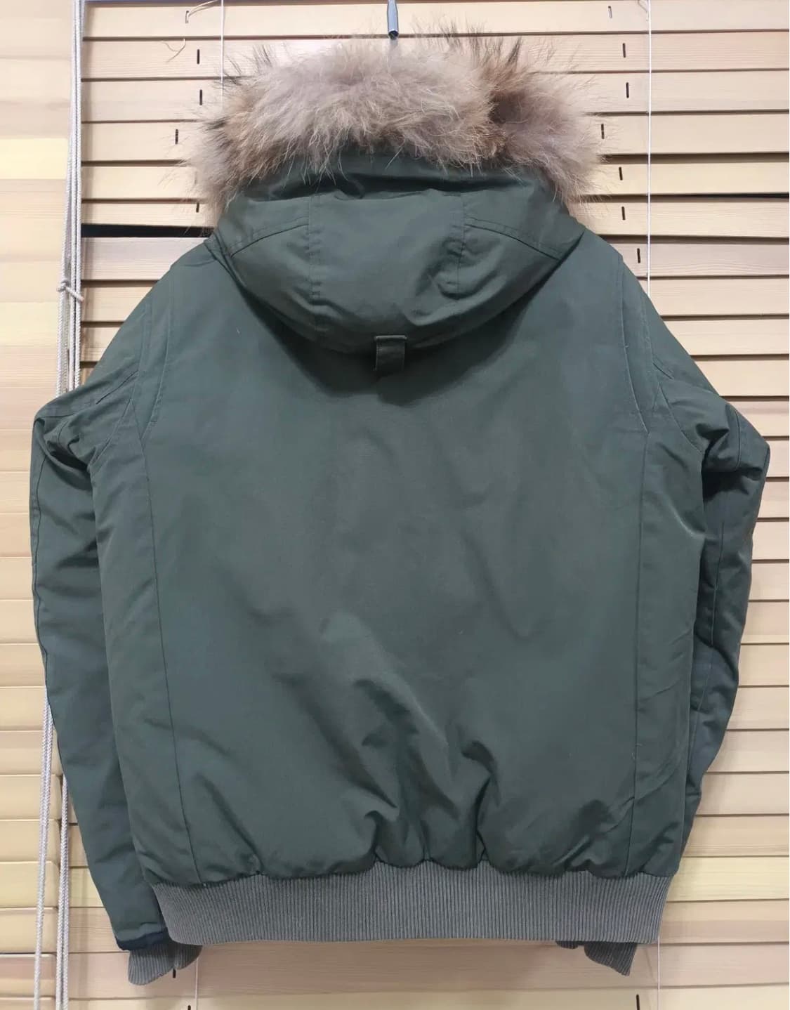 뉴발란스 남성 카키 덕다운패딩  후드패딩점  상품이미지3