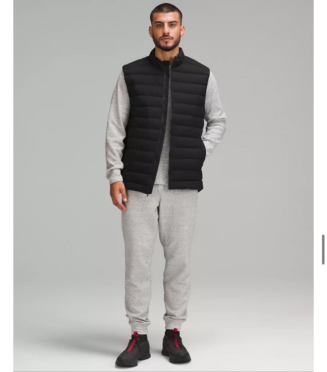 룰루레몬 네비게이션 베스트 패딩조끼 사이즈M 블랙 상품이미지6