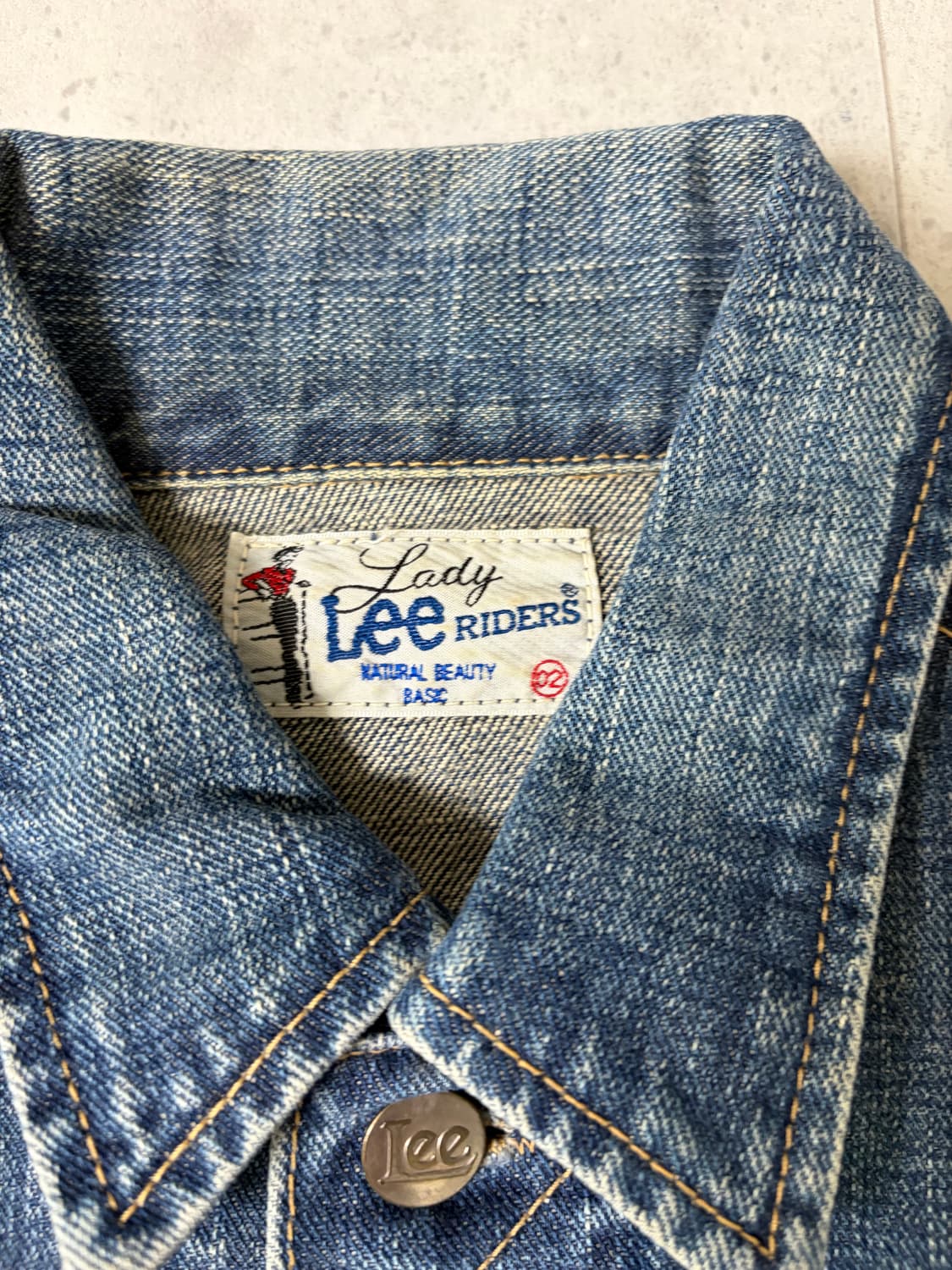 리 데님자켓 S 상품이미지2