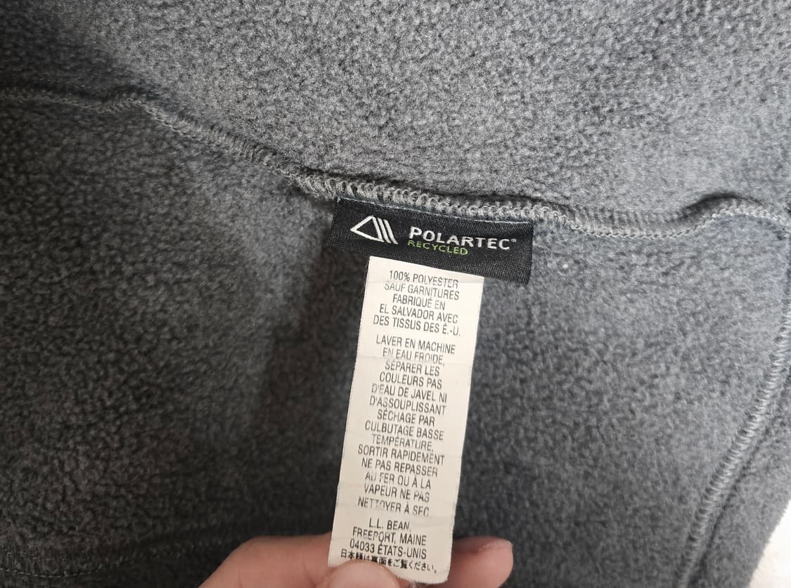 L L Bean 엘엘빈 그레이 플리스 집업 자켓 
L 상품이미지7