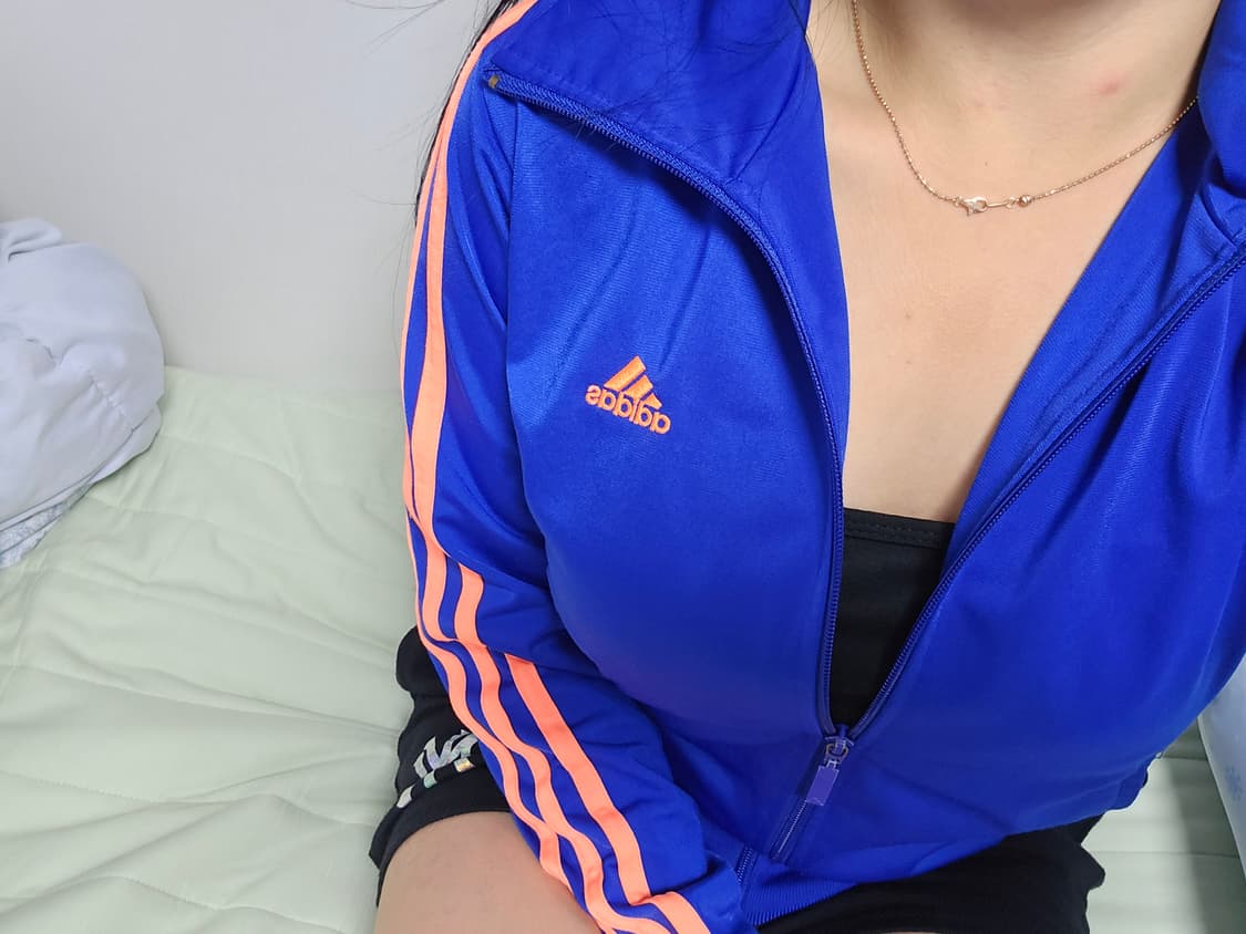 아디다스 파랑주황 져지 상품이미지1
