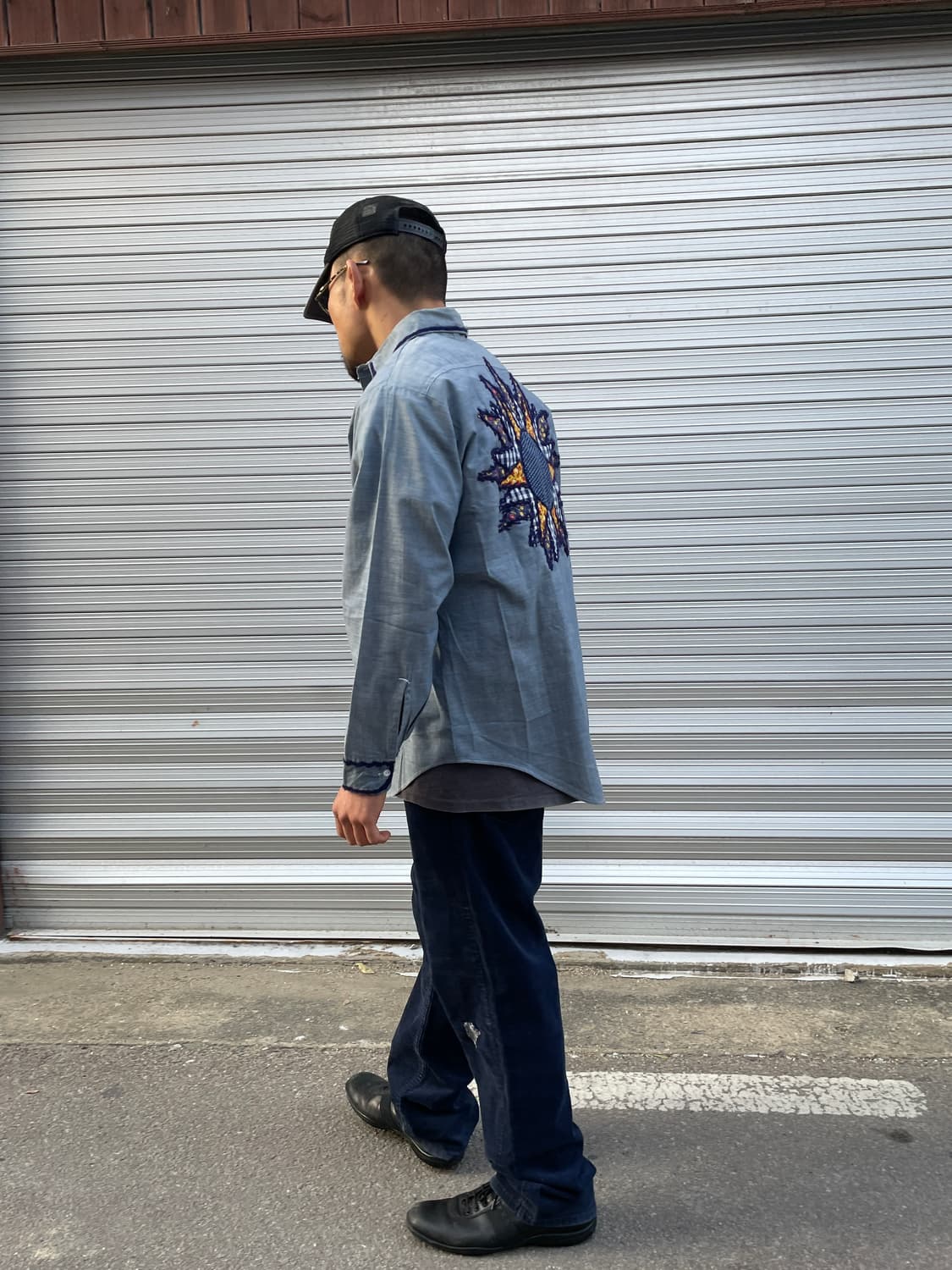 70s Big Mac Hand Embroidered Shirt 상품이미지2