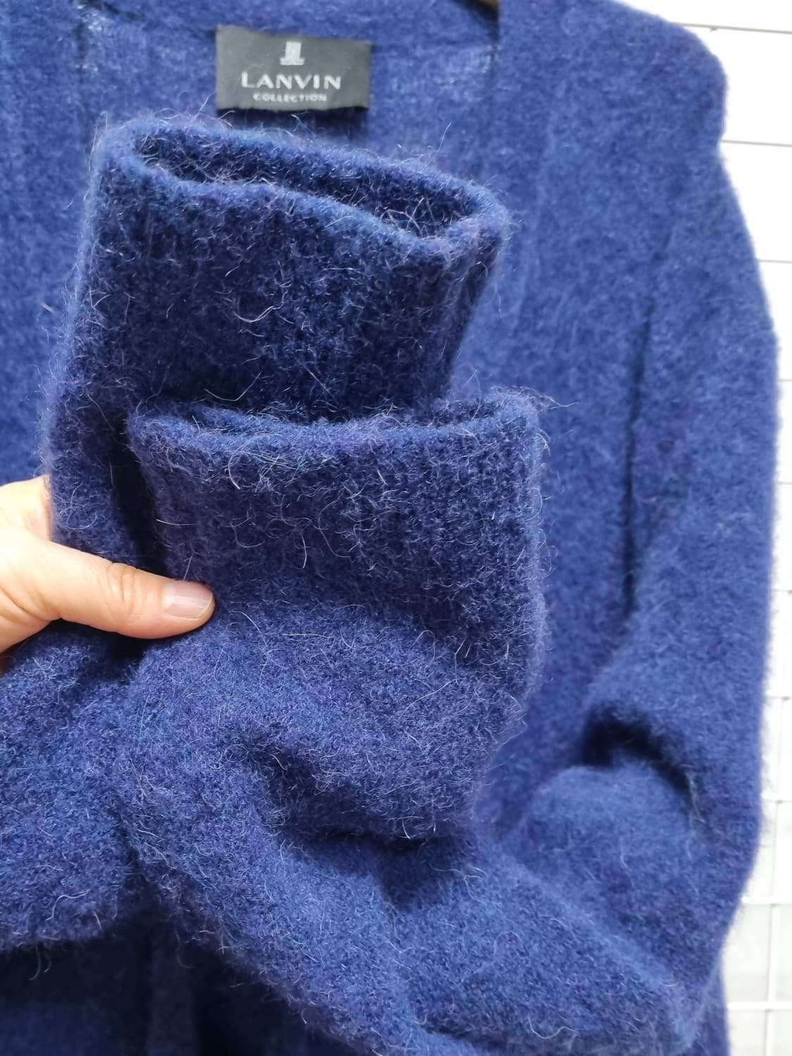 (택포) 랑방 니트가디건 (네이비) 상품이미지4