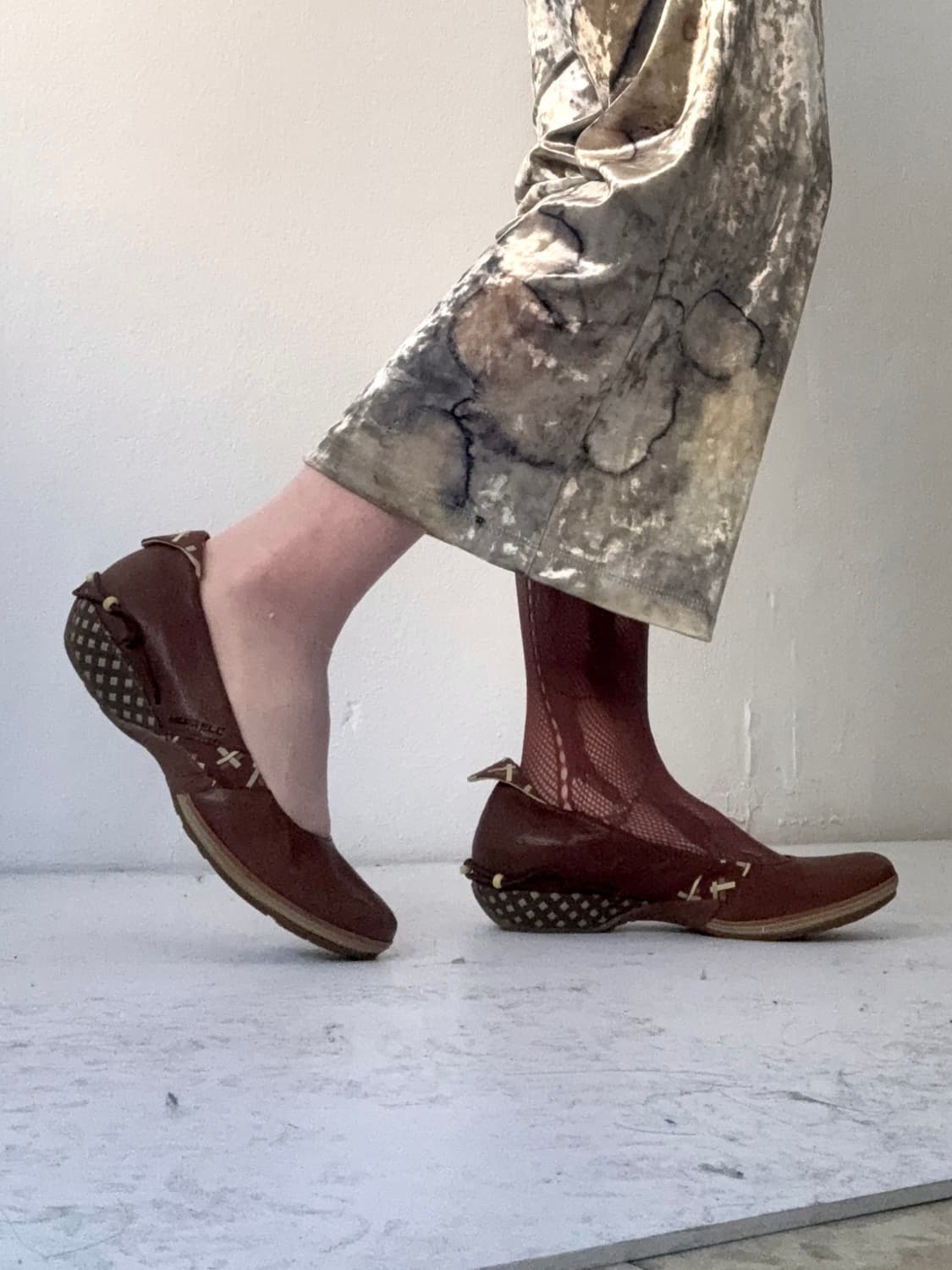 Merrell 가죽 브라운 플랫슈즈 상품이미지9