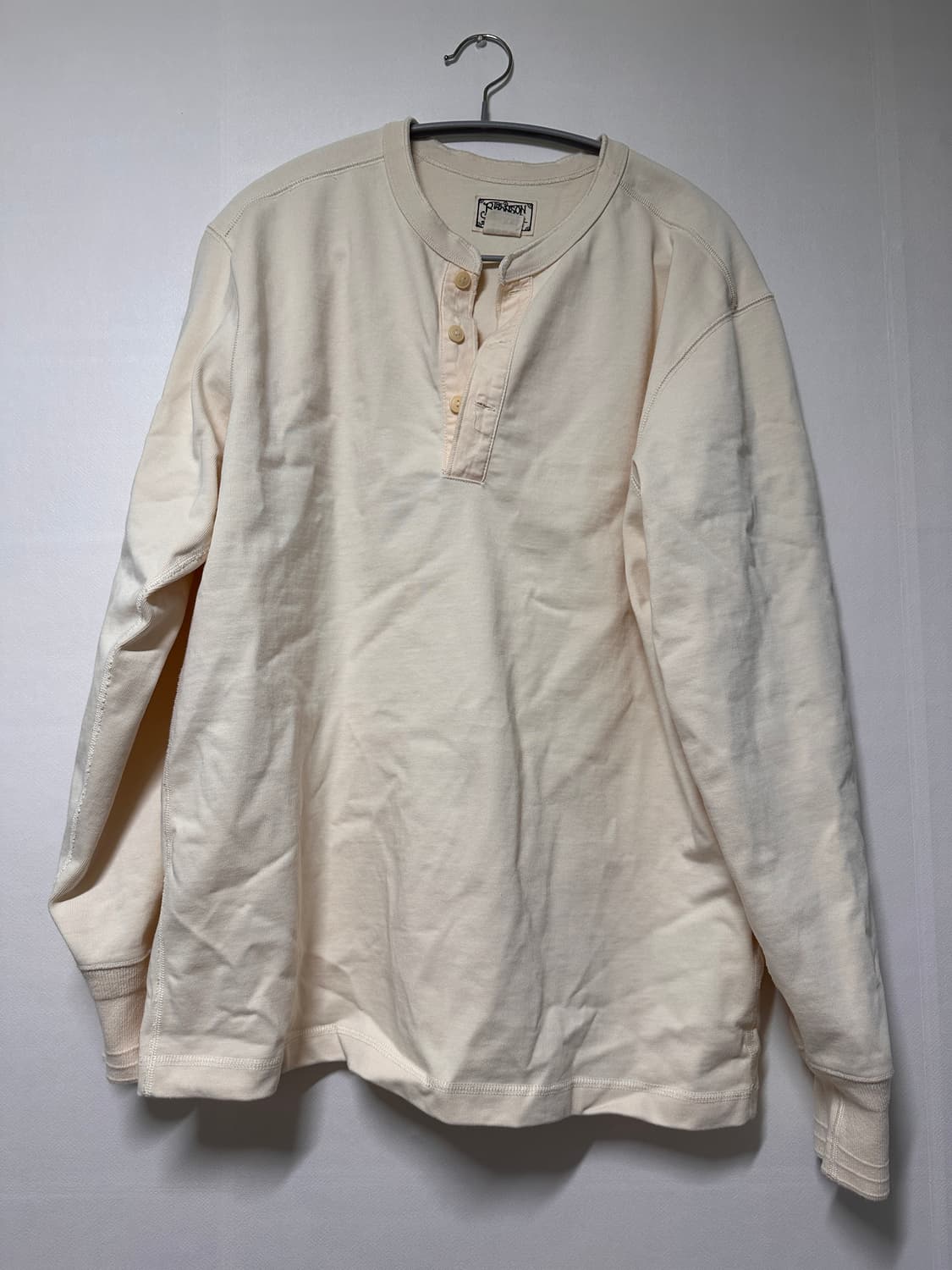 브론슨 아이보리 헨리넥 상품이미지1