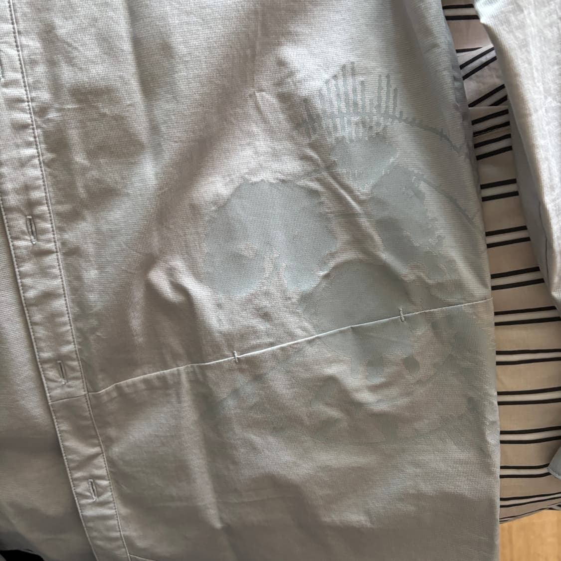 (새상품)산산기어 비저널 포켓 셔츠 회색(2 size) 상품이미지10