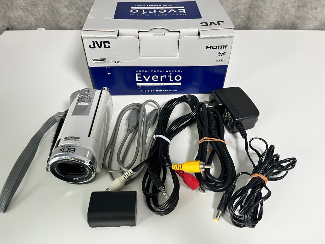 🌱무배/ 풀박구성/ 강추/ jvc gz e770 빈티지 캠코더 상품이미지2