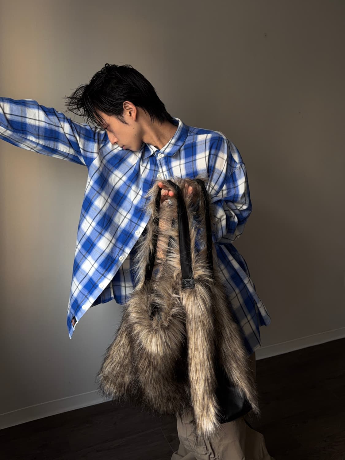 TAAE 002 폭스 퍼 빅 백 상품이미지4