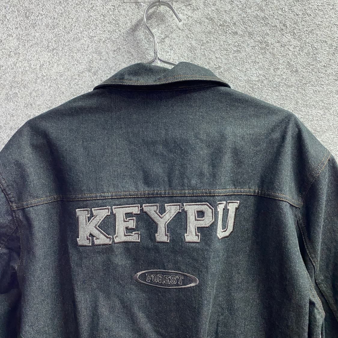 KEYPU 투웨이 흑청데님 자켓 B4672 상품이미지6