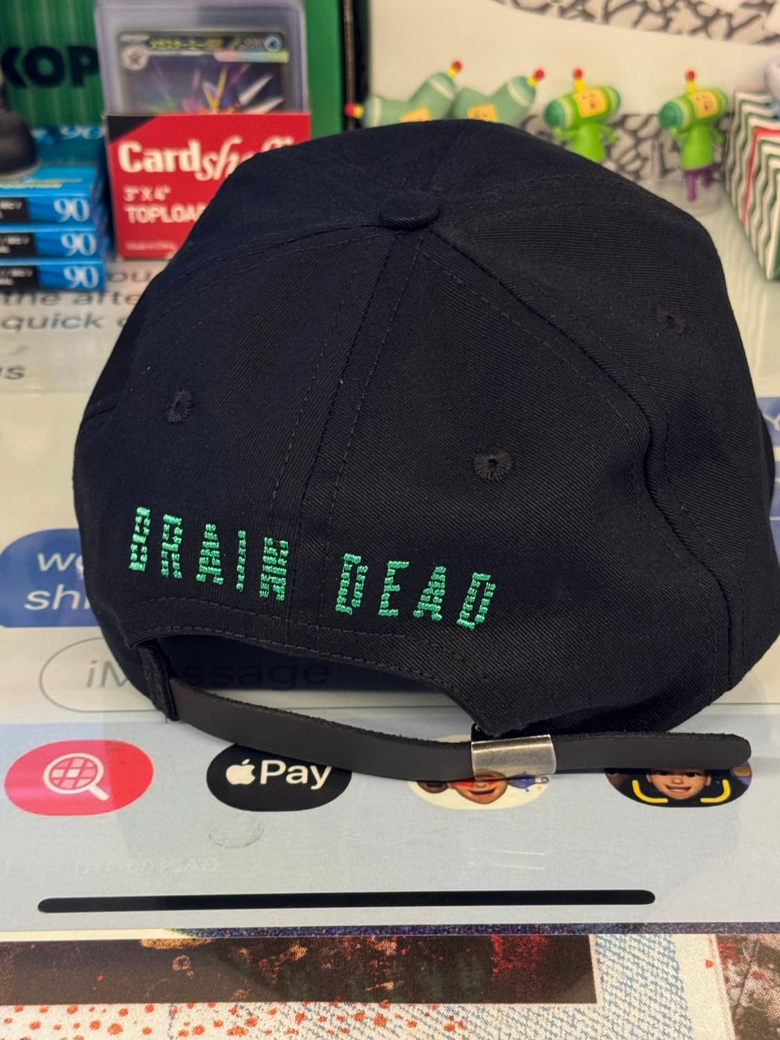 [OS] 브레인데드 x 에일리언 캡 블랙 상품이미지2