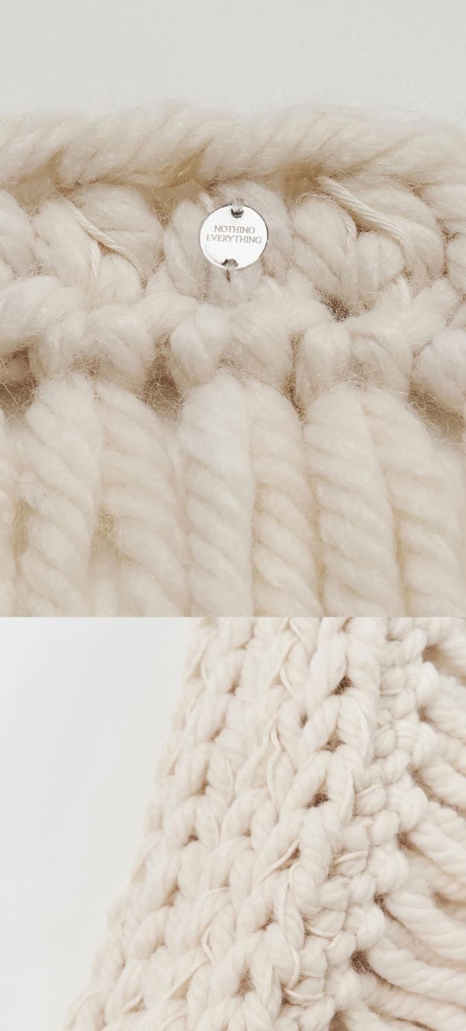 낫띵에브리띵 HANDMADE FRINGE SCARF 상품이미지4