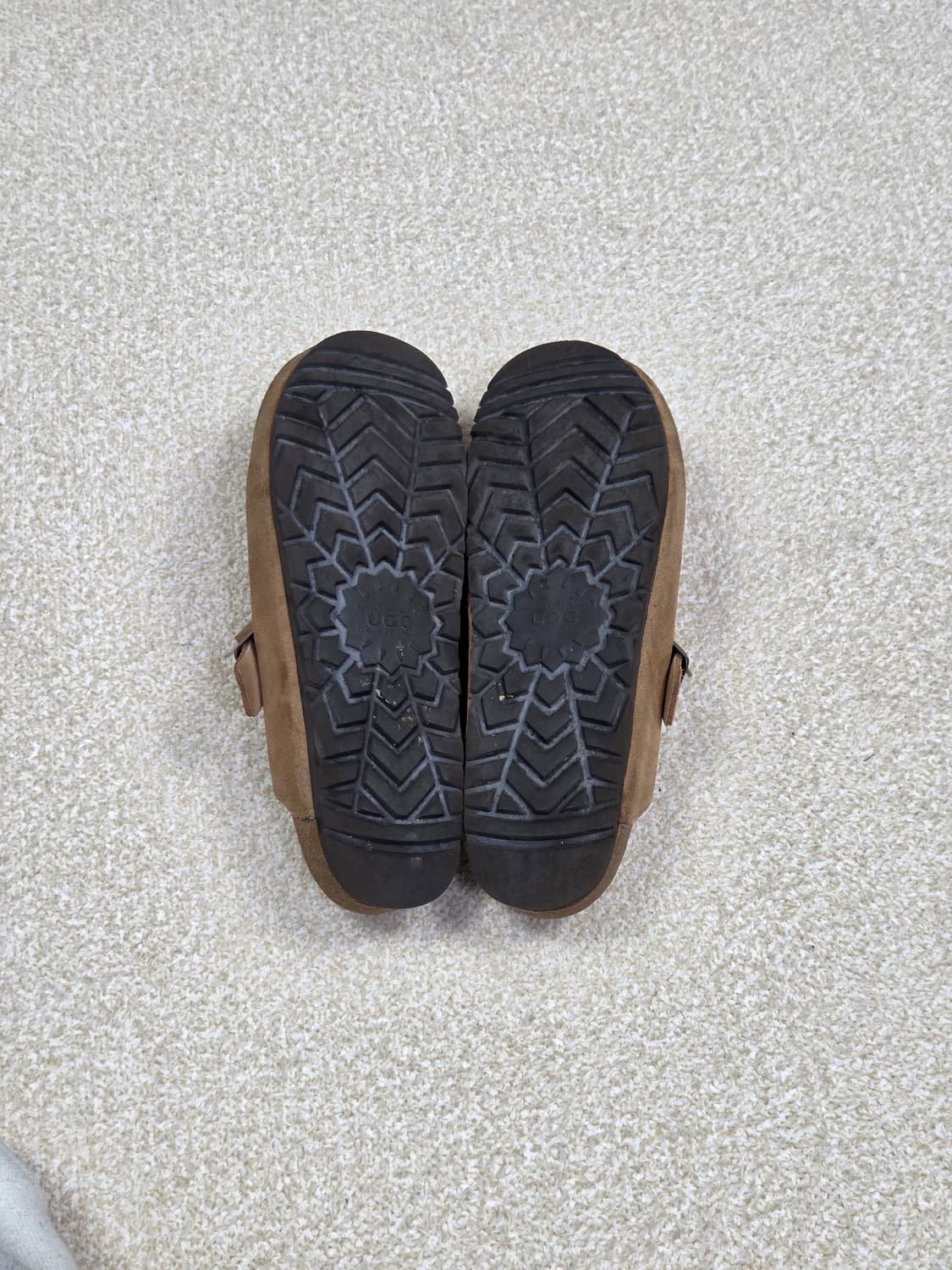 [오즈웨어 어그] 코르크 스웨이드 양털 클로그 슬리퍼 | 00222 상품이미지6