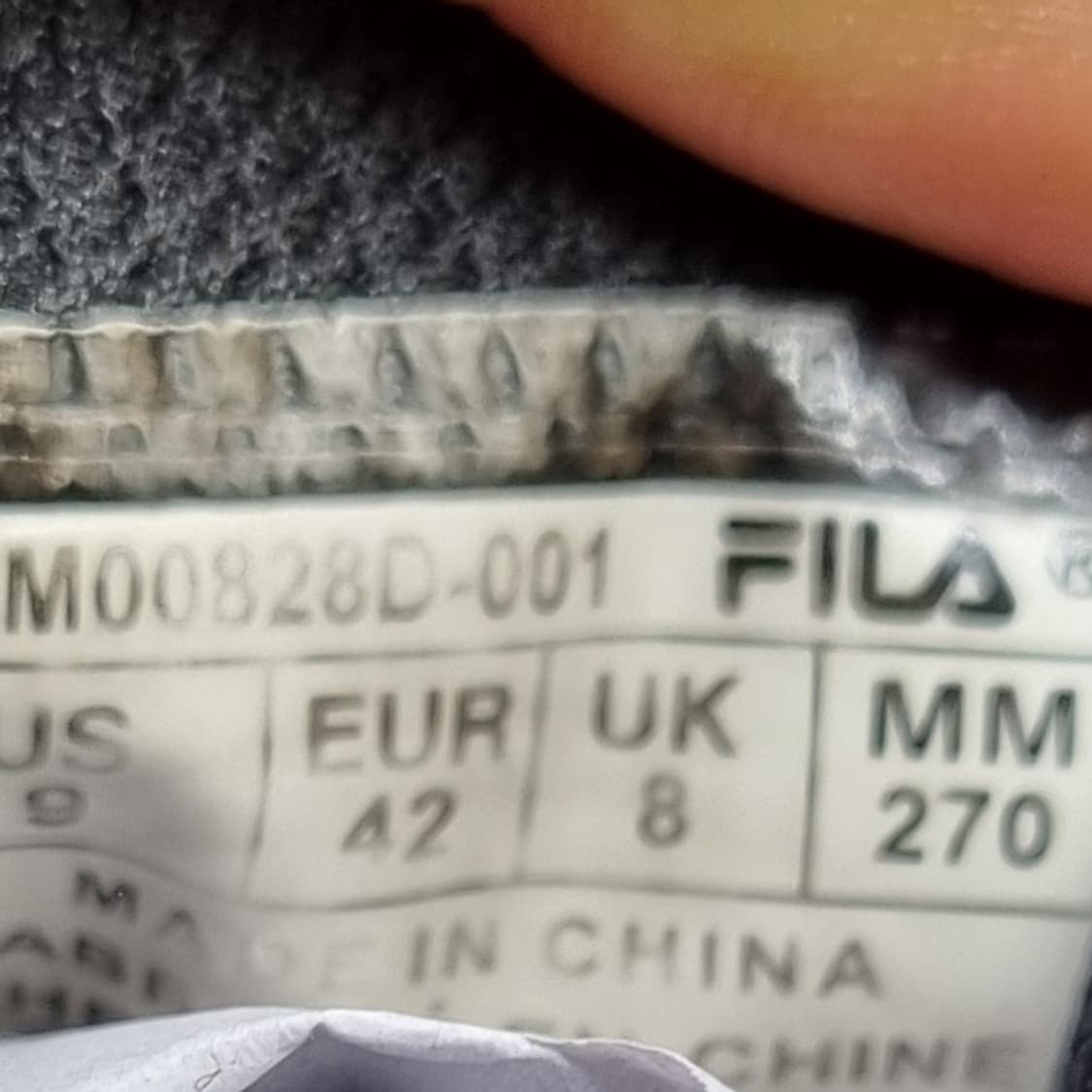 휠라 디사이퍼 남성운동화 270 상품이미지6