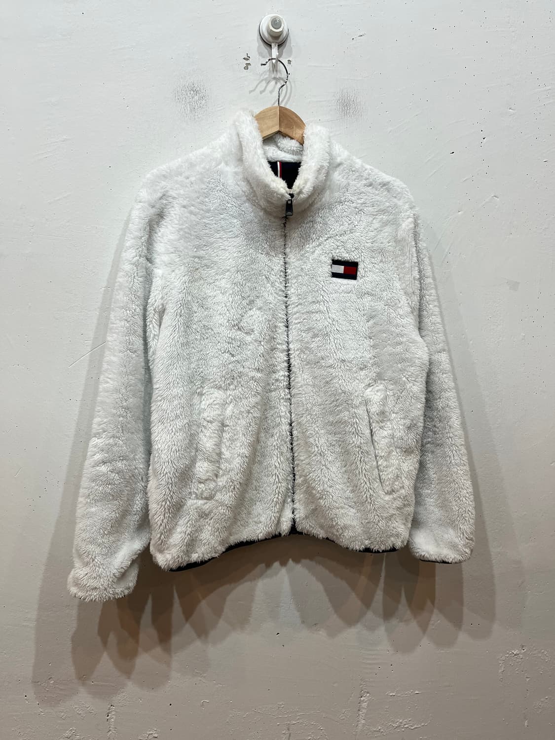 타미힐피거 플래그 로고 플리스 자켓 L 상품이미지1
