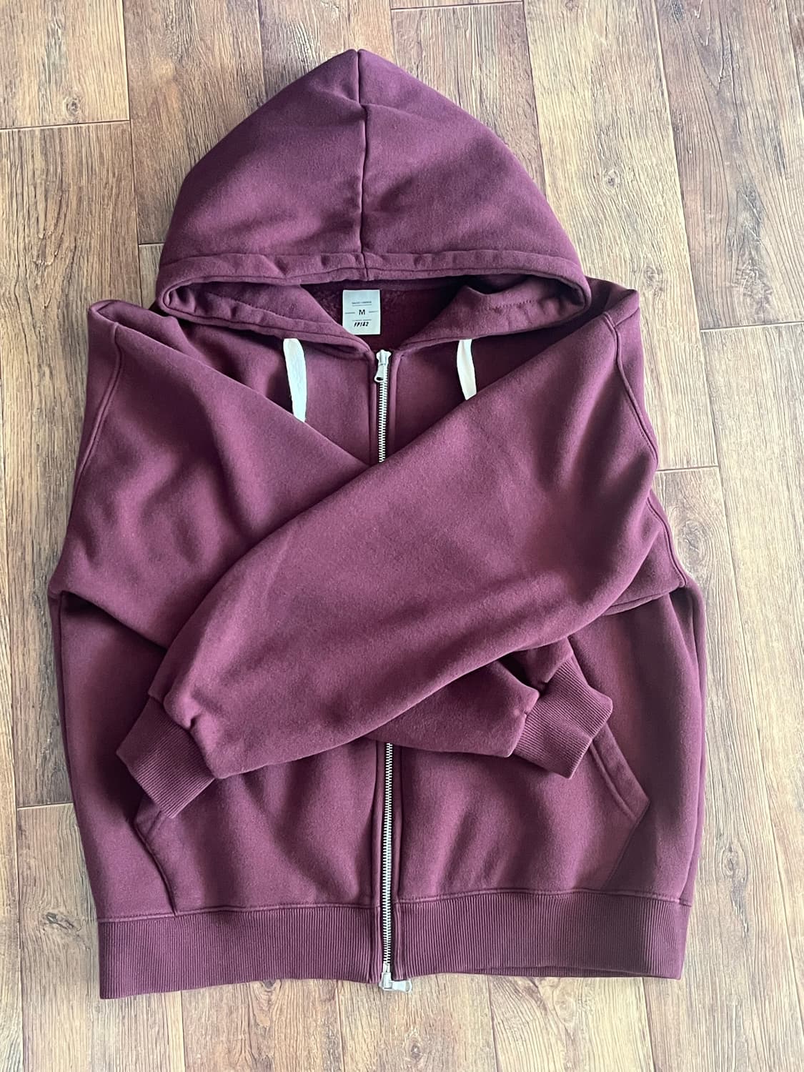 페플 유스풀 벌룬 후드집업 버건디 SJHD1327 상품이미지1