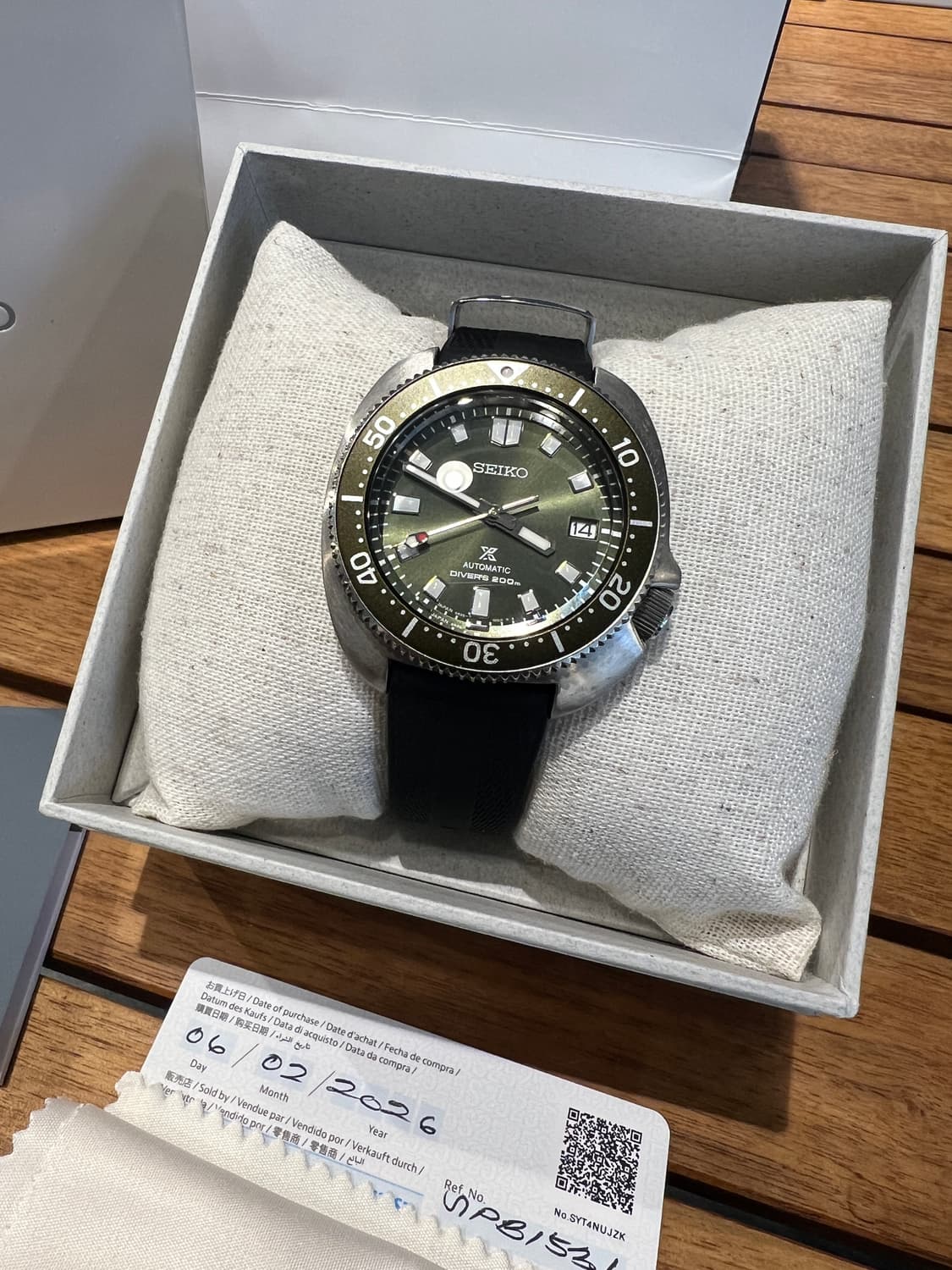 캡틴윌라드 세이코 터틀 spb153 소장용 올해 26년 2월 제품 팔아요 상품이미지4